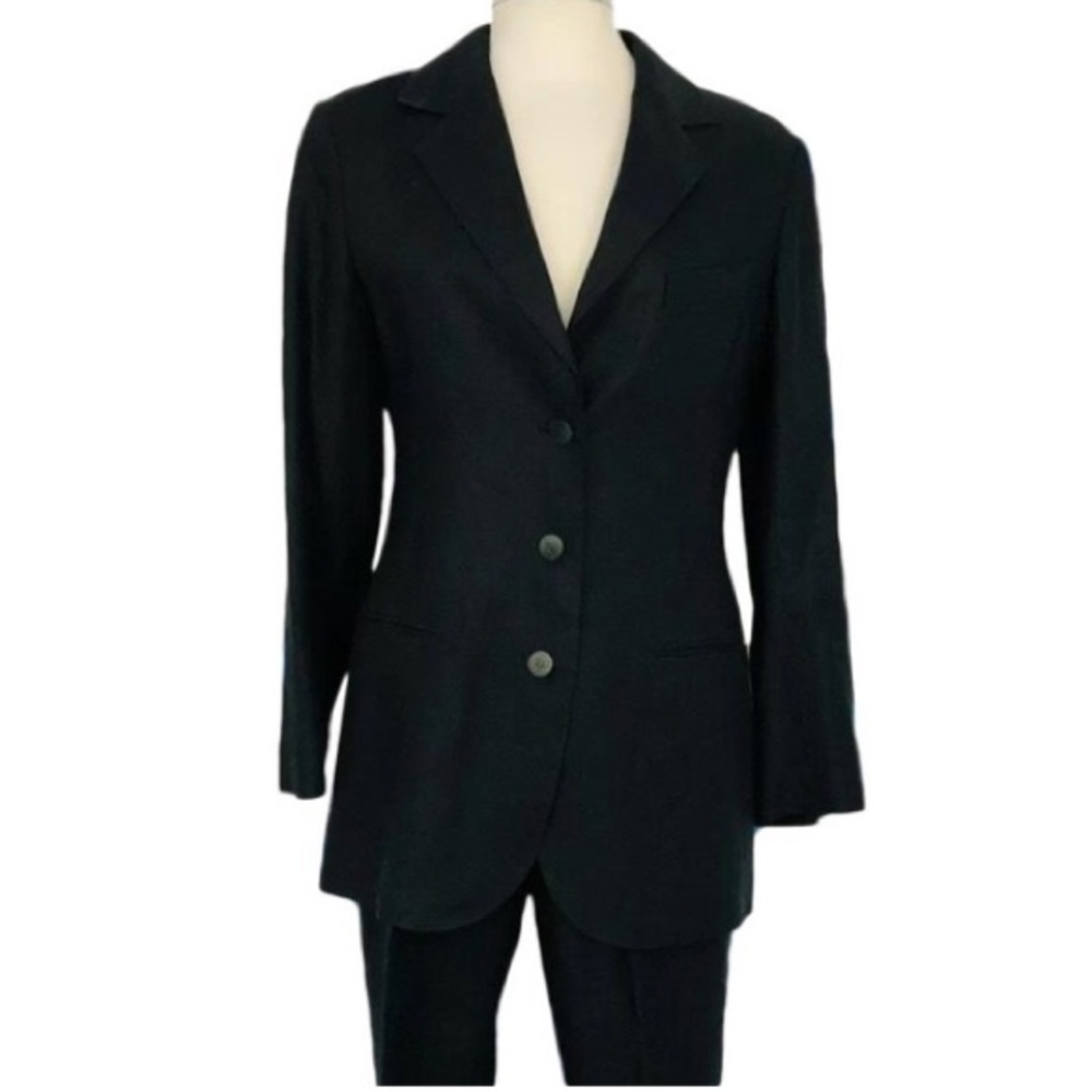 auth CHANEL size 40 100%LINEN pant suit $8800